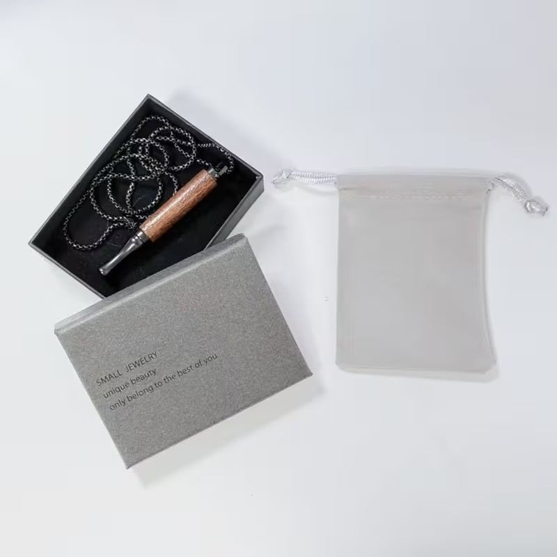 Náhrdelník pro odvykání kouření | Píšťalka pro dýchání | Klepsydra