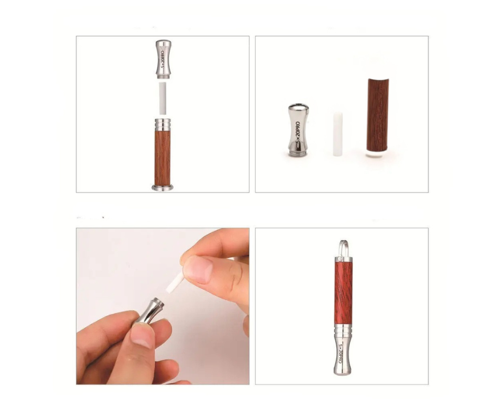 Náhrdelník pro odvykání kouření | Píšťalka pro dýchání | Klepsydra