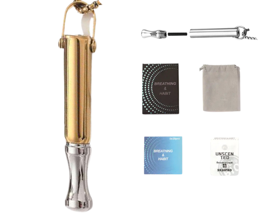 Náhrdelník pro odvykání kouření | Píšťalka pro dýchání | Klepsydra